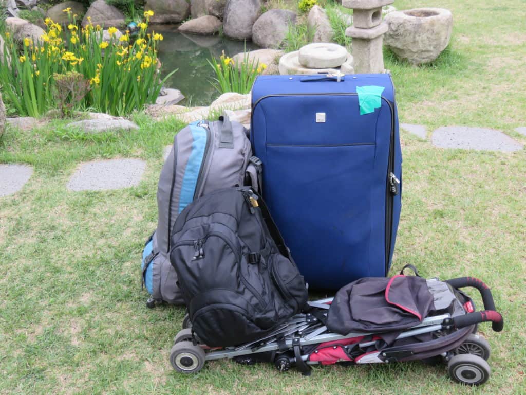 image of 2 months luggage by World of a Girl