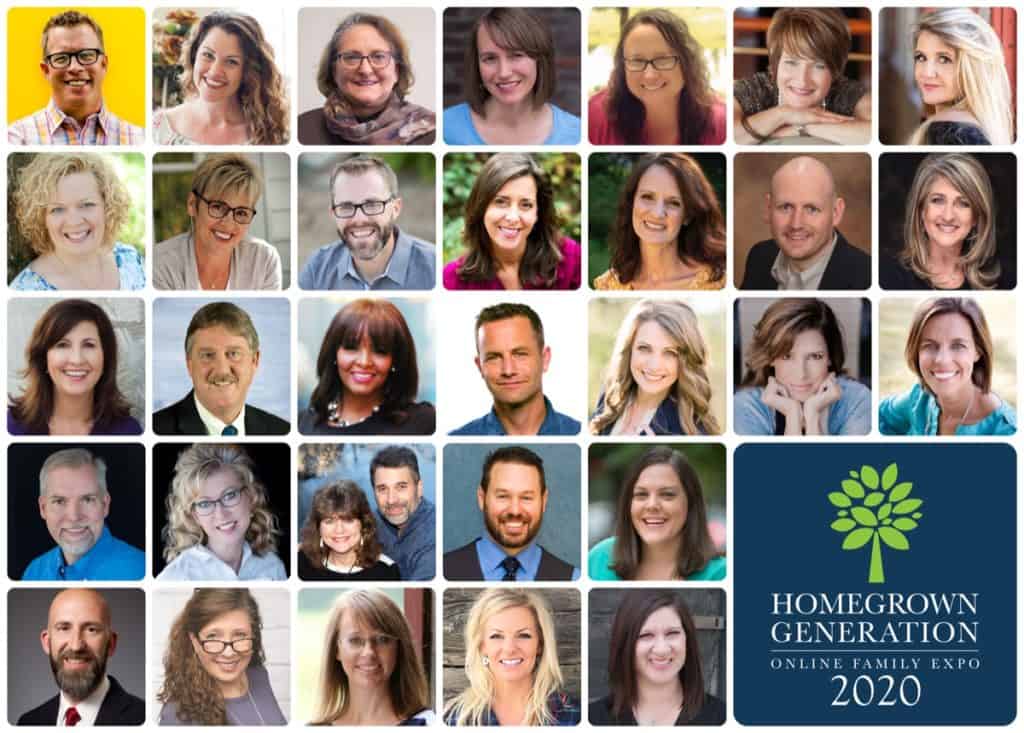 Image of Homegrown Generation online expo speakers.