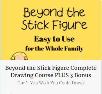 image of Beyond the Stick figure online courses on www.captivatingcompass.com
