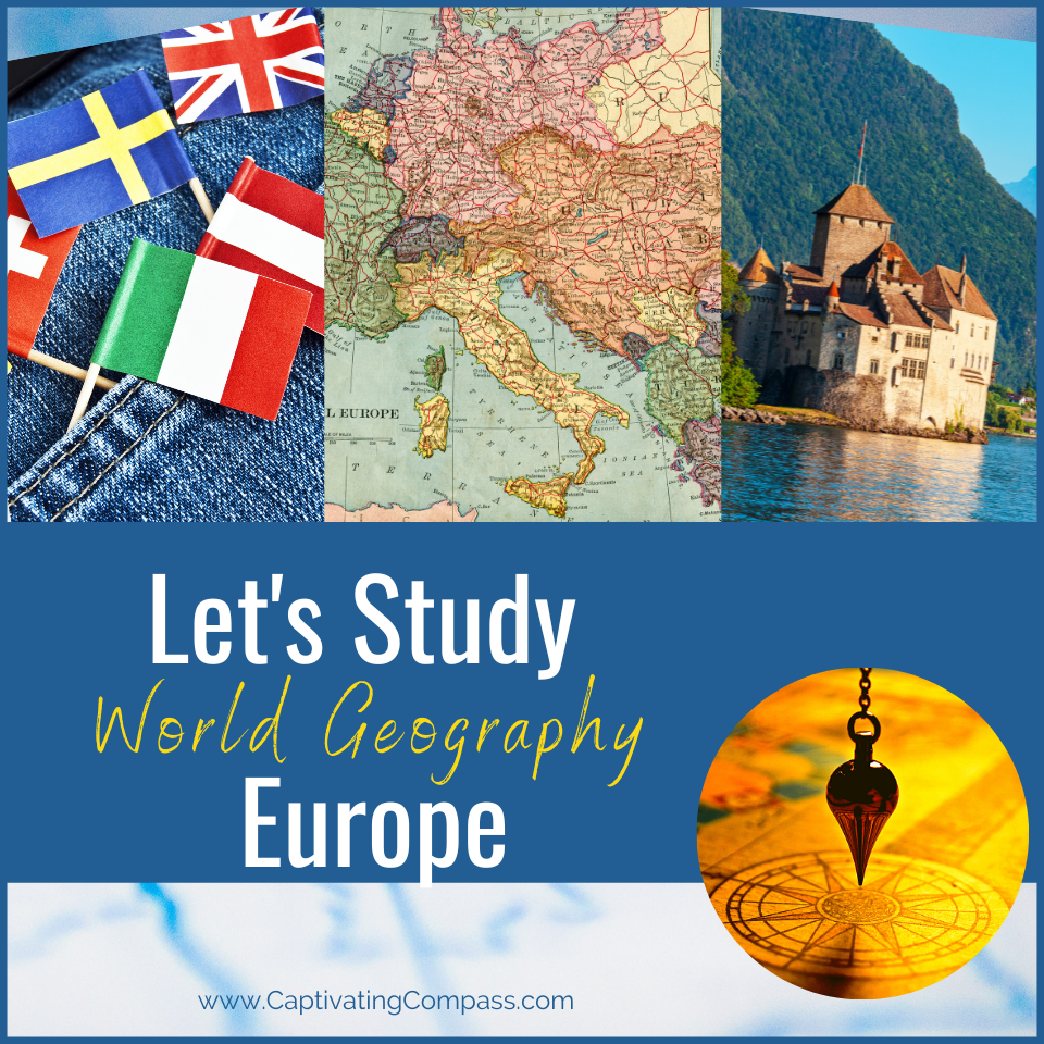 No more cobbling your World Geography curriculum together and hoping it works! Everything you need is included in the Let's Study Europe bundle! 8 weeks of World Geography at your fingertips. Buy now from CaptivatingCompass.com